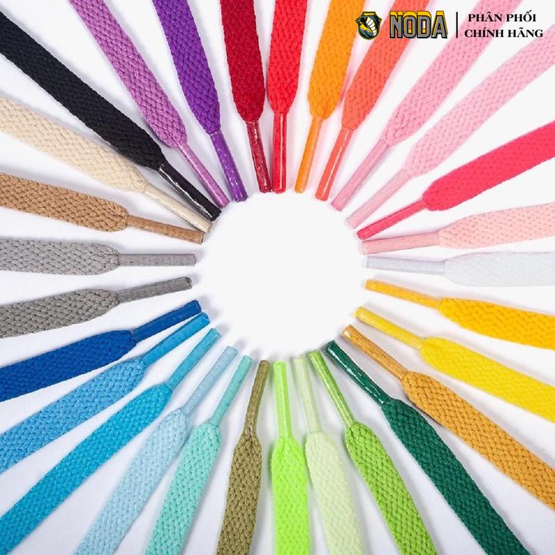 Dây Giày Thể Thao Sneaker Dẹp Chính Hãng MINSU M0202 120, 160cm Đủ Màu Trắng, Đen, Xanh... Siêu Bền ShoeLaces Dẹt Cho Phụ Kiện Giày Nam