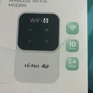 POPIC 4G Mobile Wireless MIFI Memasukkan Kartu SIM Akses Internet 300Mbps Stabilitas Sinyal Luar Biasa Cocok untuk Perjalanan & Bisnis Wifi Router Nirkabel Portabel dengan Baterai Berkinerja Tinggi