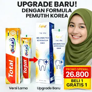 【COD】FAJAZZ MW3  Pasta Gigi – Sudah Terdaftar BPOM  Versi terbaru dengan teknologi pemutih Korea  Membantu gigi tampak lebih putih / Mengangkat karang gigi / Formula probiotik / Menjaga kesehatan gusi sensitif / Efektif membersihkan noda gigi