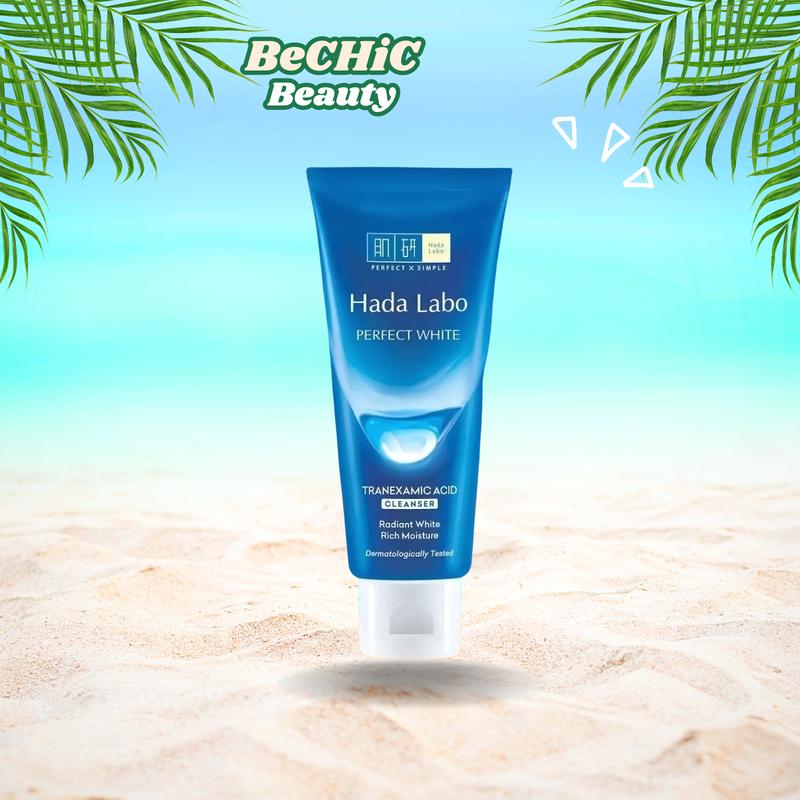 Kem rửa mặt dưỡng trắng Hada Labo Perfect White Cleanser 80g