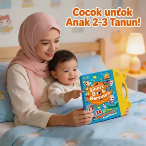 COD Buku Suara Belajar Sambil Bermain dan Belajar Aktif Mainan Edukasi Anak 3 Bahasa Indonesia Inggris Arab 26 Halaman Interaktif Touch Sound Lengkap untuk Tk Paud Balita Huruf Angka Binatang Warna Profesi Waterproof Bisa Dihapus Kembali