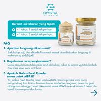 Gambar Gabus Powder 80gr - Crystal Of The Sea / Kaldu Masakan MPASI - -, - dari Crystal of the Sea_NEW Kota Administrasi Jakarta Pusat 3 Tokopedia