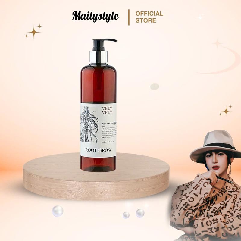 A228_ Dầu Gội Root Grow Anti Hair Loss Shampoo Vely Vely 490ml Chăm Sóc Tóc