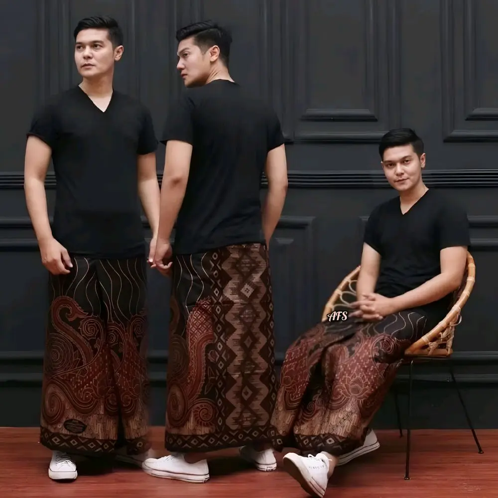 Sarung Batik Dewasa Bahan Pollycotton Motif Banyak Sarung Batik Pekalongan Sarung Santri Bawahan Muslim Pria remaja Nyaman Keren