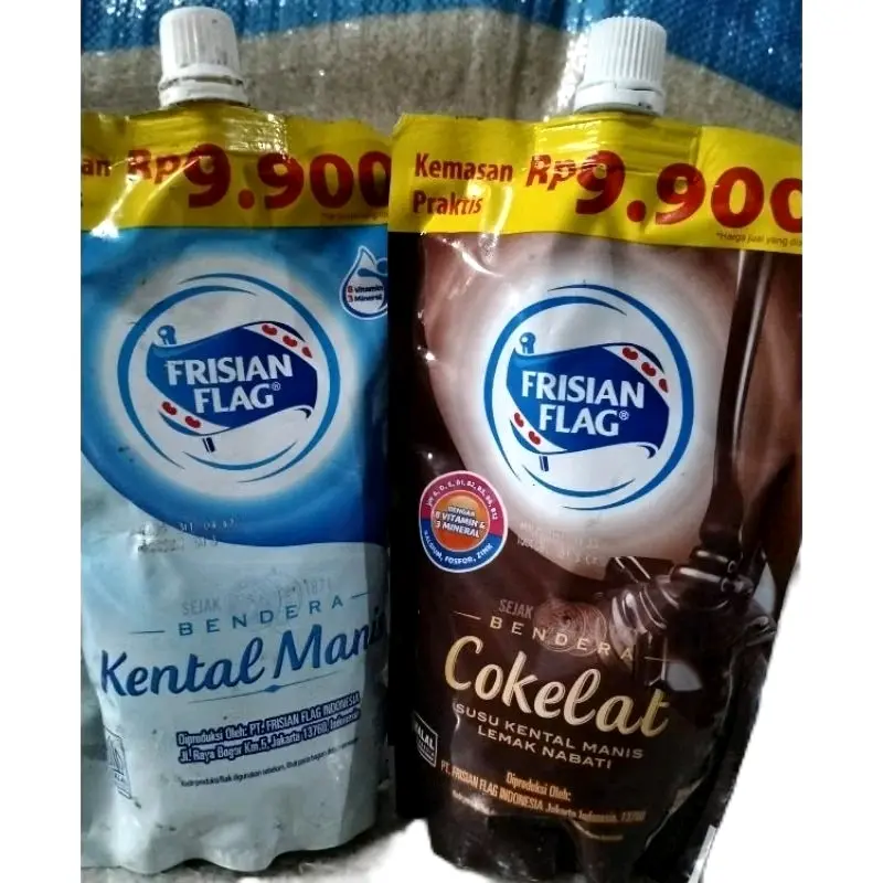 4 PCS FRISIAN FLAG KENTAL MANIS KEMASAN @260ml JATIM