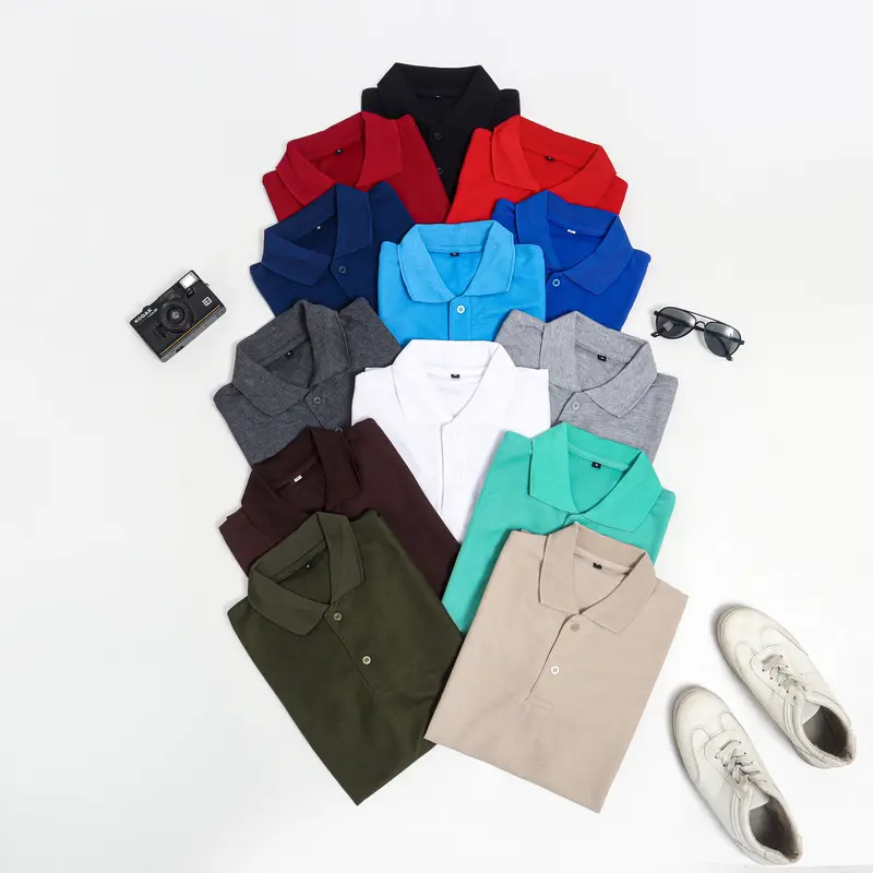 KaosPolos88 Kaos Polo Shirt Polos Pria | Kaos Polos Pria berkerah | baju seragam Dewasa Cowok Distro Lengan Pendek Kaos Kerah Atasan Casual 3
