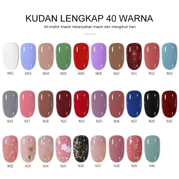 (Ready Jateng)Kudan Peel Off Mudah Dikelupas Bisa Untuk Sholat Polish Kutek Cat Nail Art Kuku kutek kutek 1