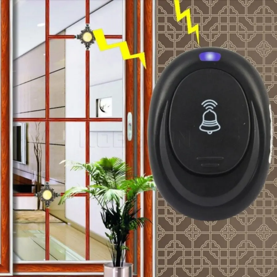 Wireless Doorbell / Bel Alarm Pintu Rumah 36 Suara Waterproof Bell [WDA]