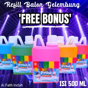 Isi ulang Balon Gelembung/ Reffil Bubble Stick 500 ml