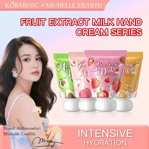 【COD】BPOM CERTIFIED Kormesic Milk Series Hand Cream 30g Handbody Pemutih Tangan Pencerah Krim Pemutih Tangan Anti Keriput Kering Kasar KOREAN SKINCARE COSMETICS COSMETIC KOREA KOSMETIK Mencerahkan Peach