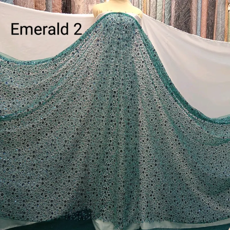 Tile payet bahan kebaya motif terbaru ( Harga permeter 1m ) 2