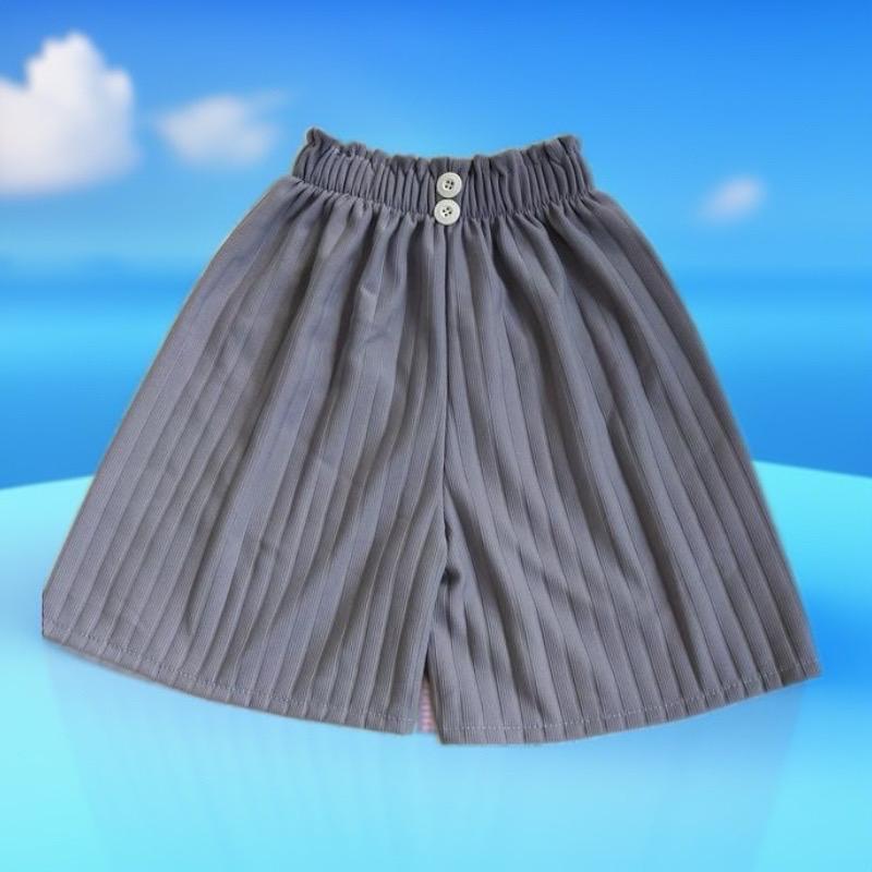 PAKET 3 PCS Celana Pendek Knit Anak Perempuan Usia 4-12 Tahun Cantik Fashion Model Kekinian Bahan Knit Maxiline Premium Polos Elegan