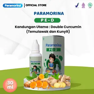 Paramorina PED Drop/Tetes - Teman MPASI dan Zat Gizi - Herbal Alami Anak - Isi 30 ml - Vitamin Anak nafsu makan, GTM, BB & tulang - vitamin bayi