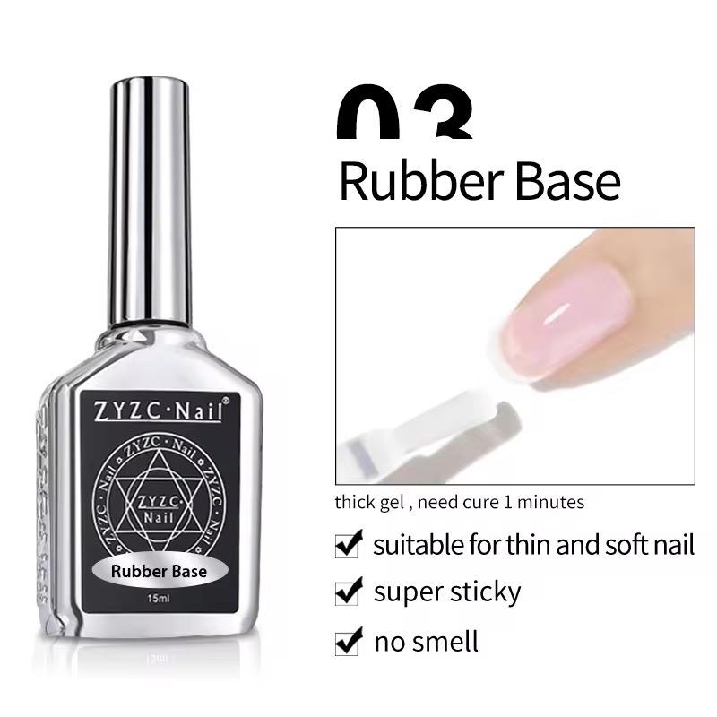 ZYZC TOP COAT VELVET MATTE BASE COAT CARE GEL 7