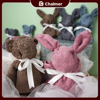 Gambar Souvenir Boneka Lap Tangan Handuk Chalmer 40 x 40 cm - Bunny Grey dari Chalmer.id Kota Administrasi Jakarta Barat 3 Tokopedia