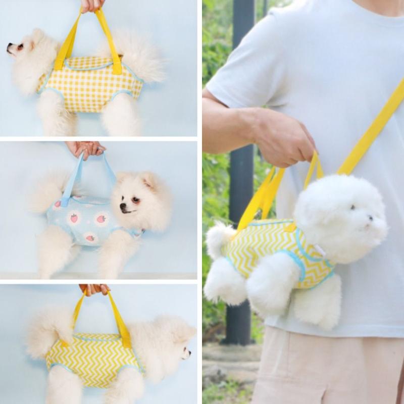 justzzs Cute Breathable Pet Carrier Anti-Scratching Multifunction Cat Dog Backpack Shockproof Pet Shoulder Bags Small Dog Cats 0