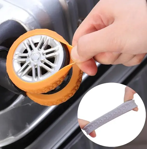 Roda Wheel Koper Karet Silikon Rubber Pelindung Protector Roda Koper Melindungi dan Menjadikan Roda Smooth Tidak Berisik 2