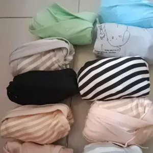 12Pcs CD Wanita Hamil Celana Dalam Maternity Polini Katun Ibu Cewek Perempuan