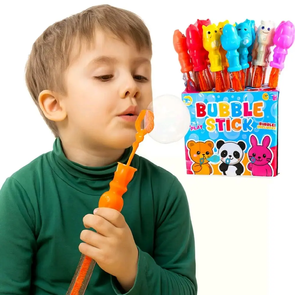 Bubble Stick 1 Box Isi 24 Pcs Balon Tiup Anak-anak Mainan Edukasi Berwarna-warni