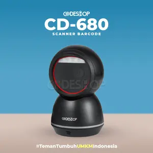 Scanner Barcode 1D 2D Codeshop CD-680 Imager USB Auto Sense Auto Scan