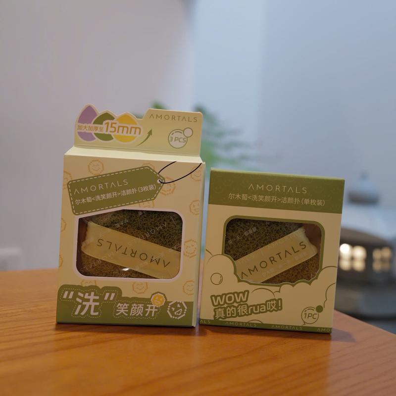 Bông rửa mặt bọt biển (1 chiếc) Amortals