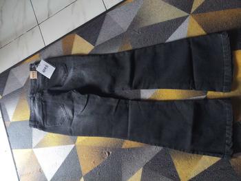 Product Review of ORE - CZ 930 Size 27-34 - Highwaist Strecht Cutbray Jeans Vintage Black Washed Slim-fitting Celana Kaki from M**l 1
