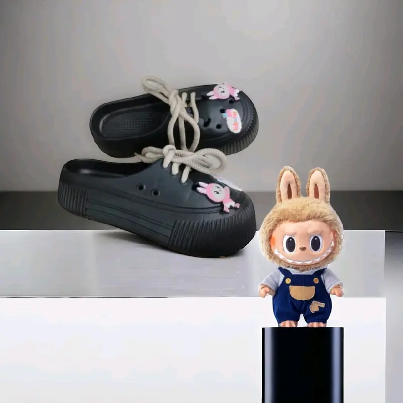 sepatu tali wanita labubu kekinian cantik 3