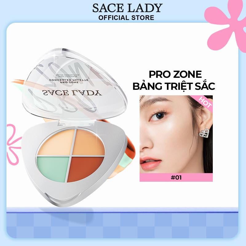   LIVE  Che khuyết điểm Palette SACE LADY hỗ trợ Không thấm nước 5.6g Cosmetic Mỹ Phẩm kem che khuyết điểm 