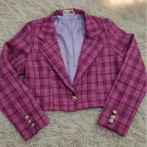 MAIRA BLAZER CROPPED Raya Collection MOTIF, Casual Daily Keren  Elegan dan Proporsional