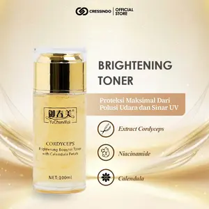 [BPOM ORIGINAL LOKAL] YU CHUN MEI CORDYCEPS Brightening Toner With Calendula Petals 100ml Membantu Mengencangkan Wajah