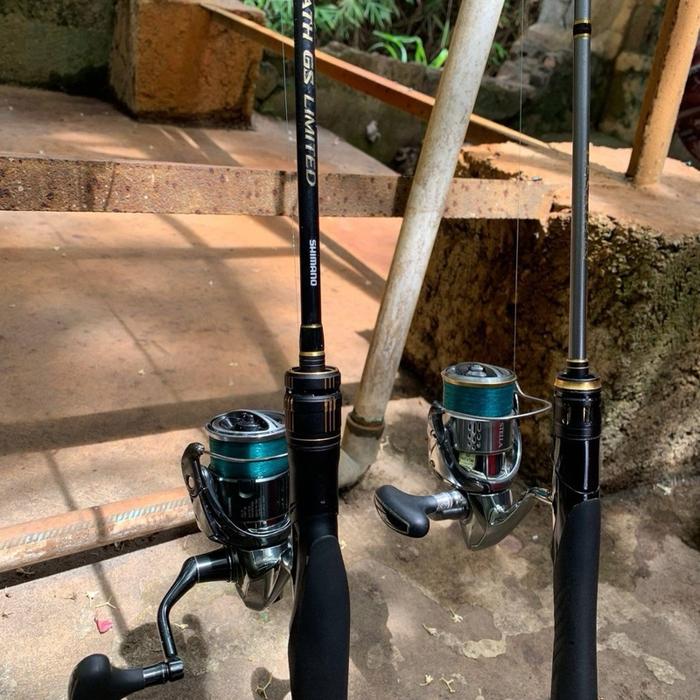 joran shimano stella Jual 5 set joran shimanao lesath, reel shimano stella, twinpower, dan  vanquish - Kab. Purwakarta - Jenna1717store