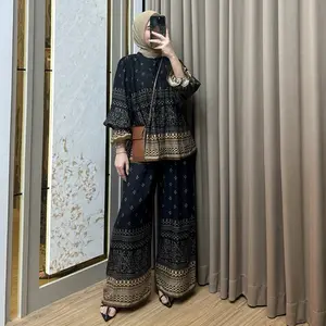 NONA SET RAYON SMOKE PUFFY