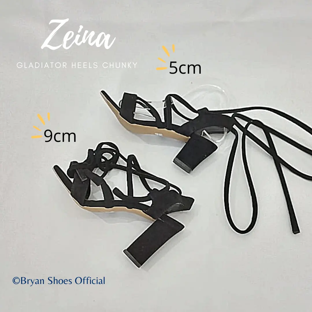 ZEINA BLACK TAHU 5CM