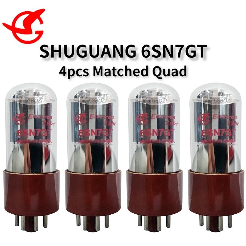Product Introduction of SHUGUANG 6SN7GT Vacuum Tube Replaces 6SN7 6N8P-J 6H8C CV181-Z 6H8C 6N8P CV181 5692 HIFI Tube DIY Matched Quad Stereo Amplifier 10