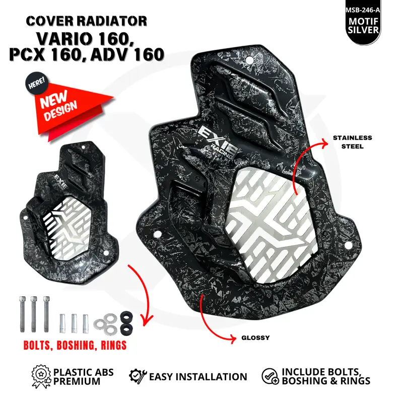 Cover Radiator Honda Vario ADV PCX ROADSYNC STYLO 160 - Pendingin Radiator Exie Art 0