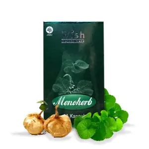 Menoherb – WISH Herbal dr Boyke  – Untuk Menopause Henti Haid Wanita  Isi 30 Kapsul