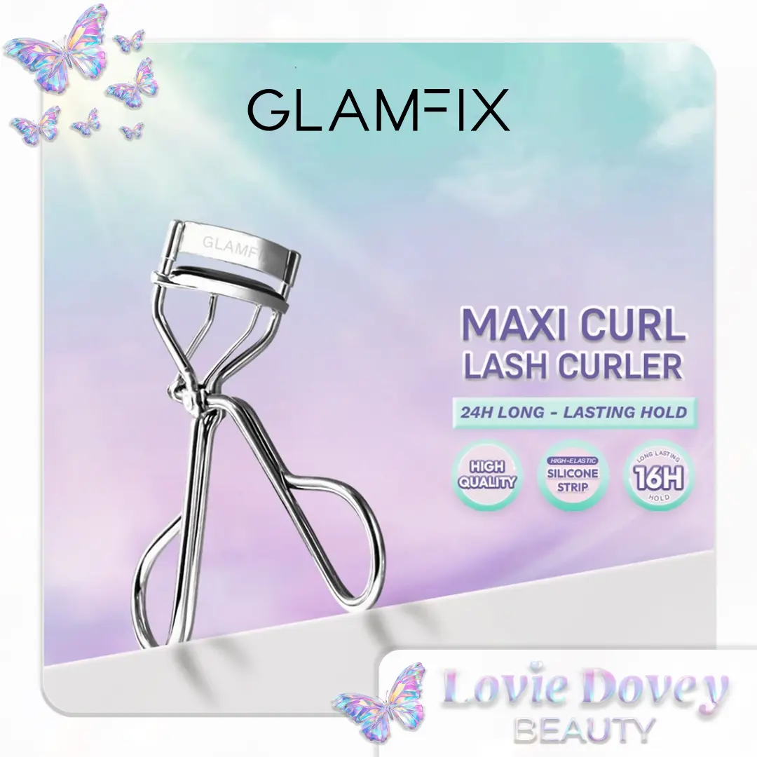 GLAMFIX Maxi Curl Lash Curler Eyelash Curler Penjepit Bulu Mata Alat Pelentik Bulu Mata Alat Kecantikan Makeup