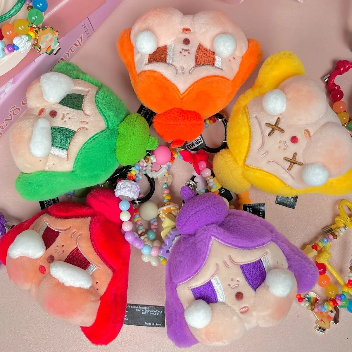 Candy Cheer Up Crybaby Series Pendant Bracelet Keychains
