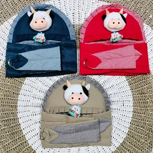 Gendongan Bayi Tambahan Boneka Sapi Baru Lahir Twil Adem - Perlengkapan