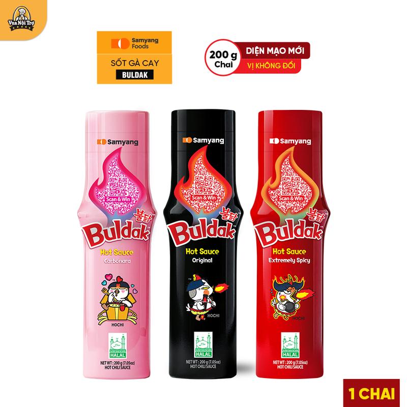 Nhiều Vị Sốt Chấm Gà Cay Buldak Samyang Vị Truyền Thống Cay 2x Carbonara