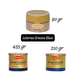 Burgari Gemuk Pelumas Lithium Grease Semi Synthetic Hi-Temp EP NLGI Blue 400 EP