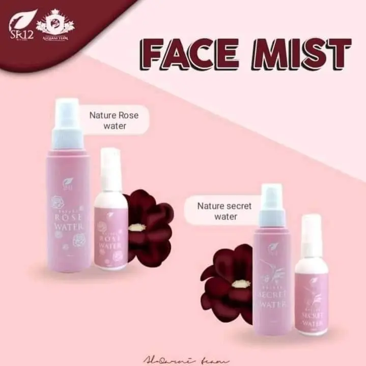 FACE MIST SR12 ROSE WATER SECRET WATER SETTING SPRAY