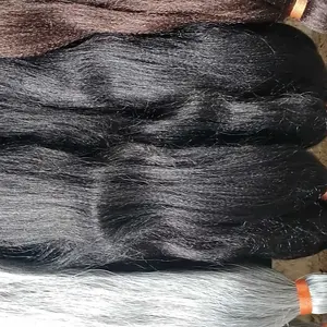 Rambut Sambung Cemara Tanpa Tulang Bahan Sintetis Kepang