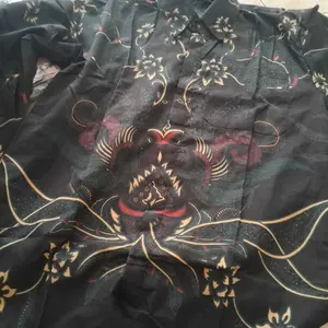 kemeja Batik pria lengan panjang terbaru MOTIF SULTAN size M L XL XXL/ Kemeja batik pria lengan panjang Slim-fitting Baju Katun Kerah Kerja Nyaman Kantor Seragam