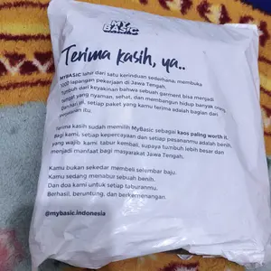 Mybasic - Boxy Crop T-Shirt Kaos Boxy Fit with Cotton Combed 24s dengan 200 gsm ++