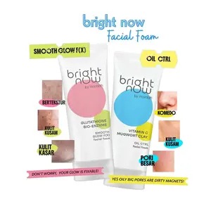 Wardah Perfect Bright Series Face Wash - Oil Control / Smooth & Glow /  Cooling Bright- 100 ml