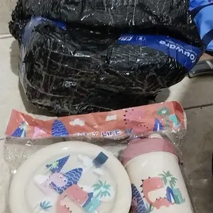 Omi - Thea Set Kotak Bekal & Botol Minum / 800 mL Lunch Box & 580 mL Tumbler Bottle dengan Sendok Garpu Praktis Terpisah, Sekat 2 Tempat, & Lock Seal Anti Terbuka dan Berantakan, Botol Dilengkapi Silicon Seal Tidak Tumpah dan Handle Silikon yang Nyaman