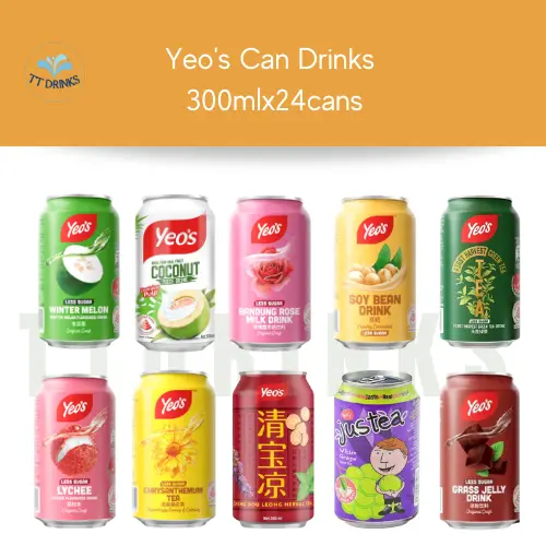Yeo's Can Drinks (Assorted) 300mlx24cans (yeos)