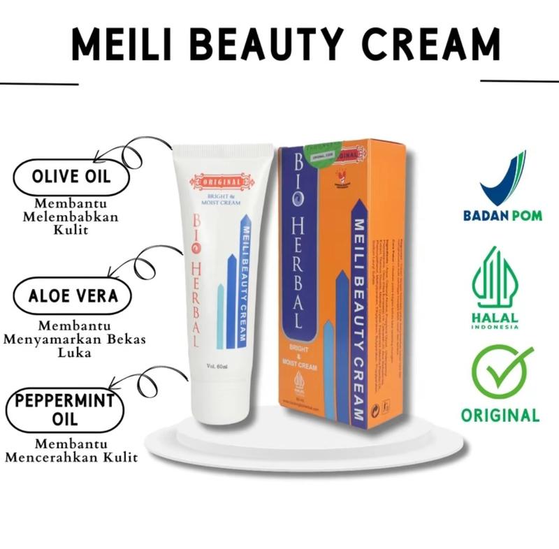 Product Introduction of Krim Penghilang Bekas Luka Bio Herbal Meili Beauty Cream 1