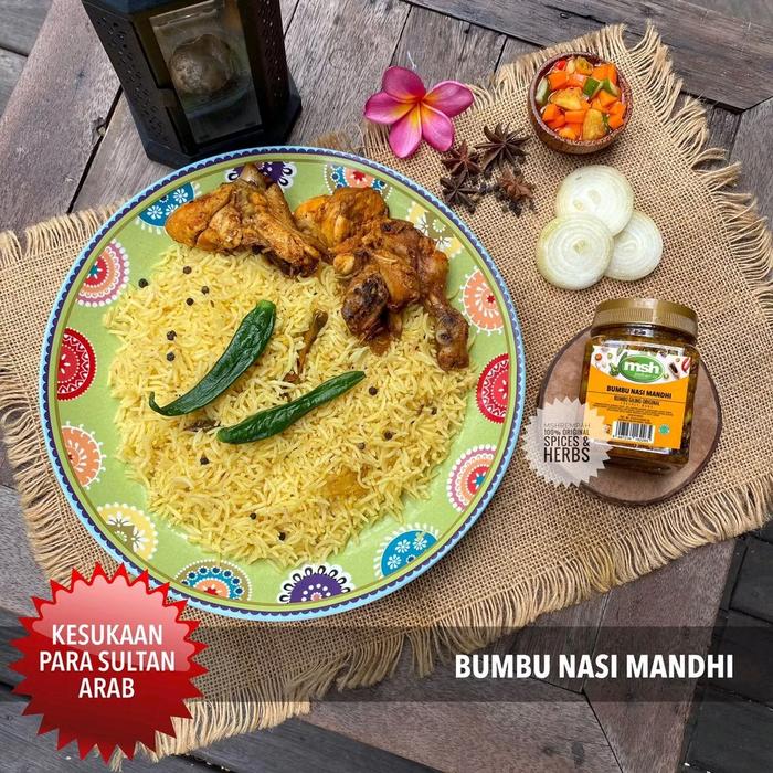 Gambar Bumbu Nasi Mandhi 180gr & 500gr - BOTOL 180Gr dari MSH REMPAH Kota Administrasi Jakarta Selatan 3 Tokopedia